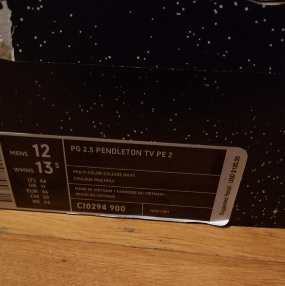 Nike PG 2.5 Pendletom TV PE 2 - Picture 2 of 7